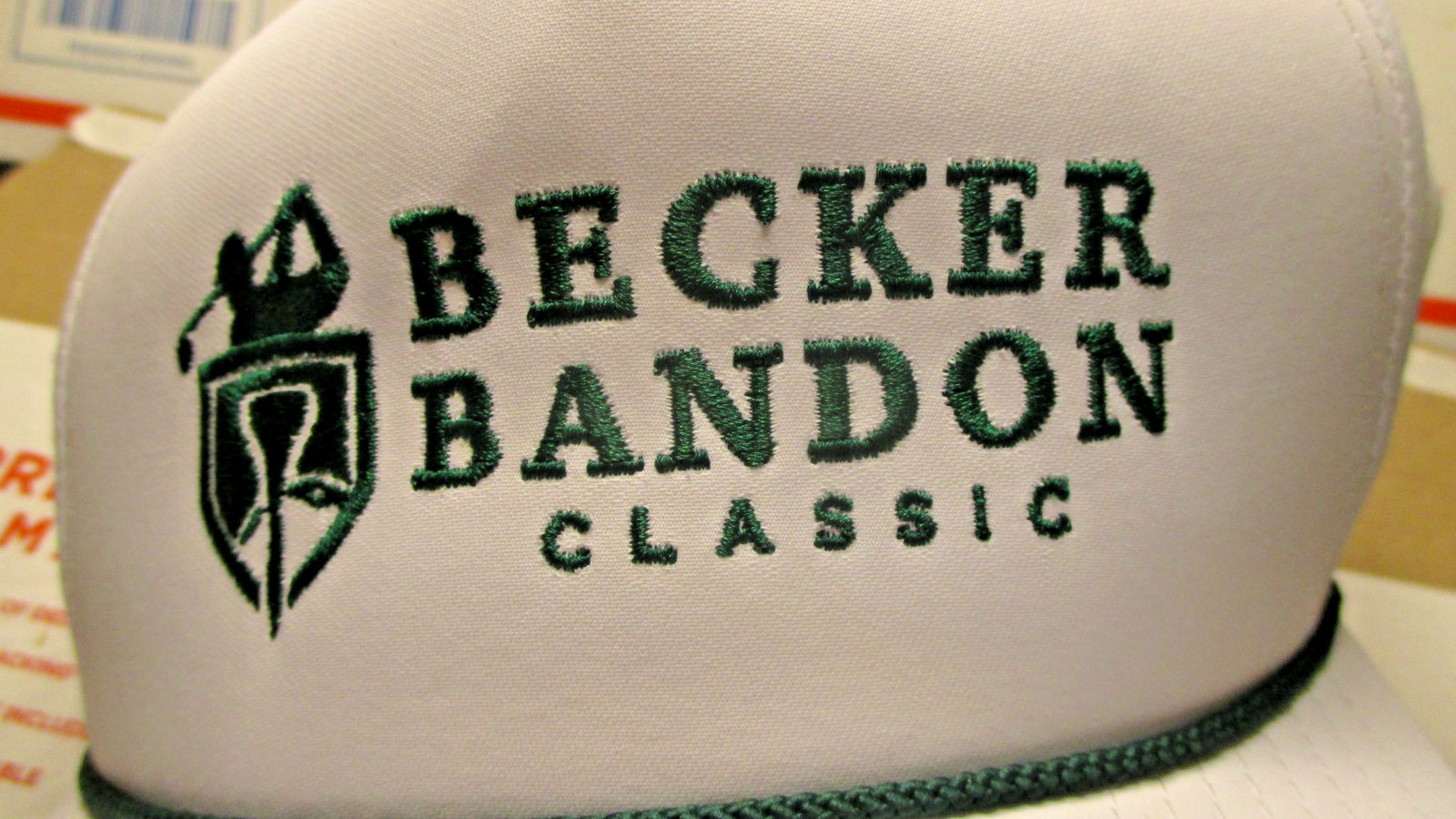 Bandon Becker classic Or. Golf Cap Hat Adjustable November 2011 #198