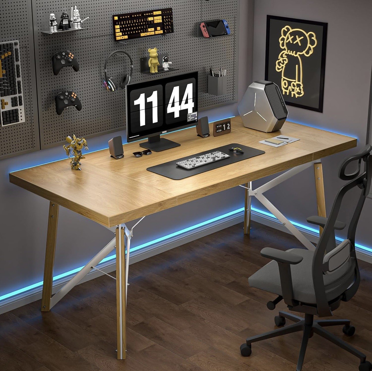 70.8” L Executive Desk, Large Computer Table Office Workstation Conference Table