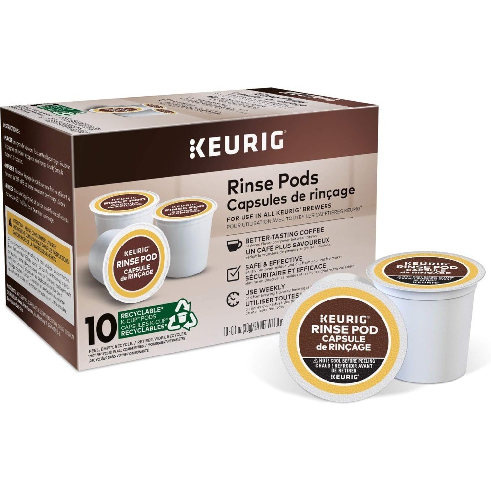 Compatible Classic and 2.0 K Cup Coffee Makers Pods Reduce Flavor Carry Over for