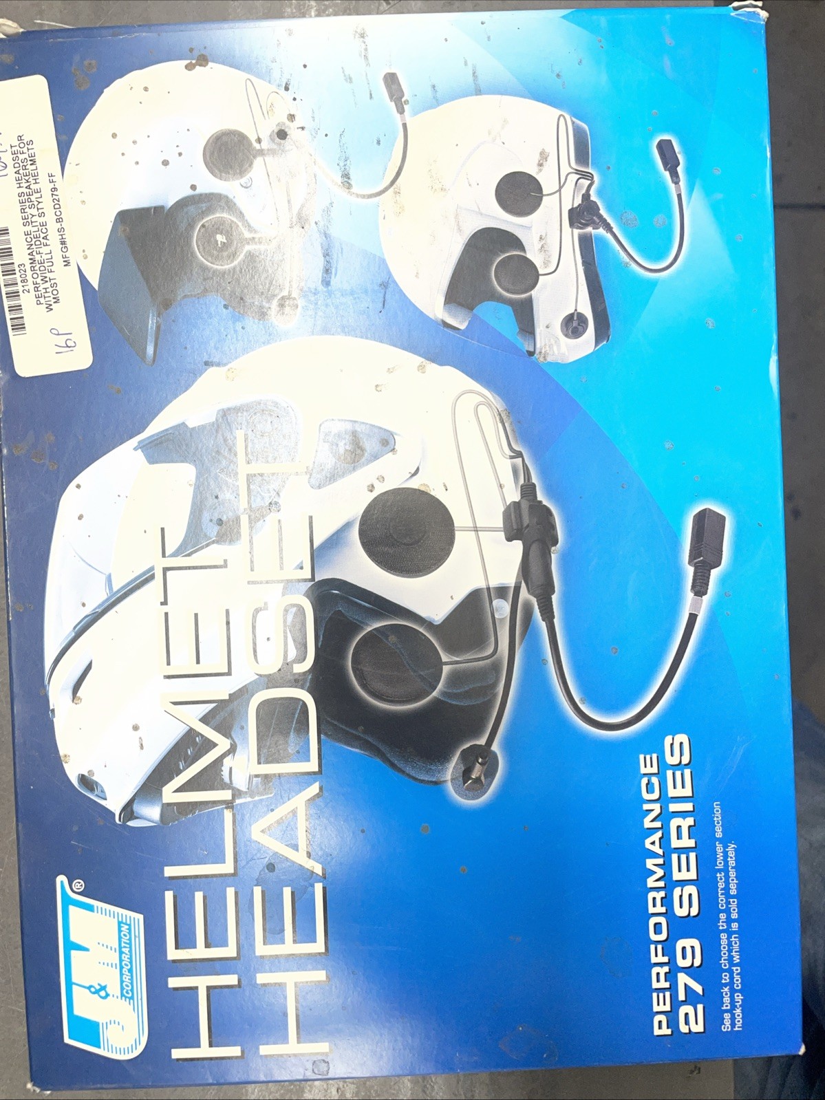 J&M Performance Series Headset Incomplete Microphone Boom Is Not In The Set