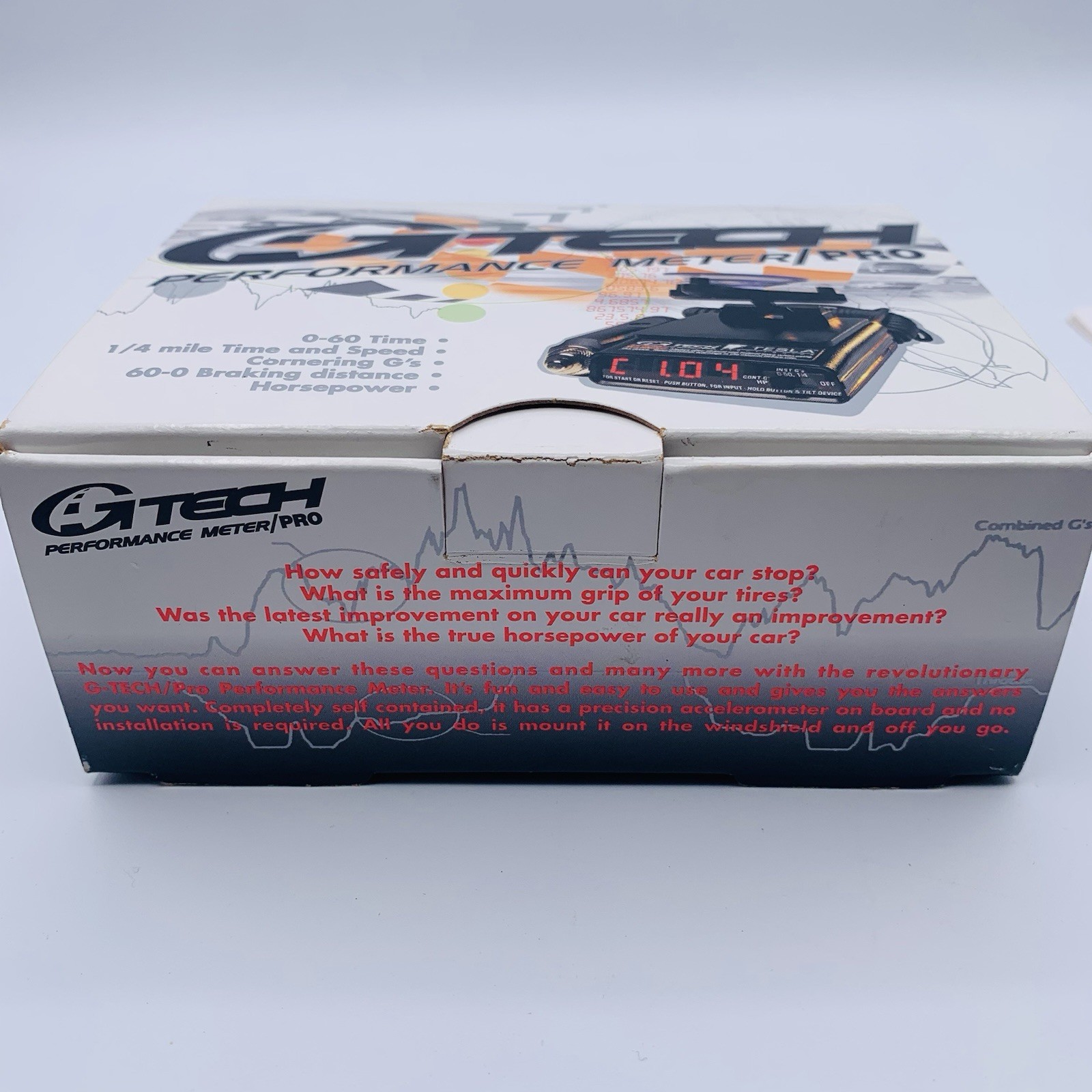 G-Tech Tesla Electronics Performance Meter/PRO NOS New Old Stock Condition