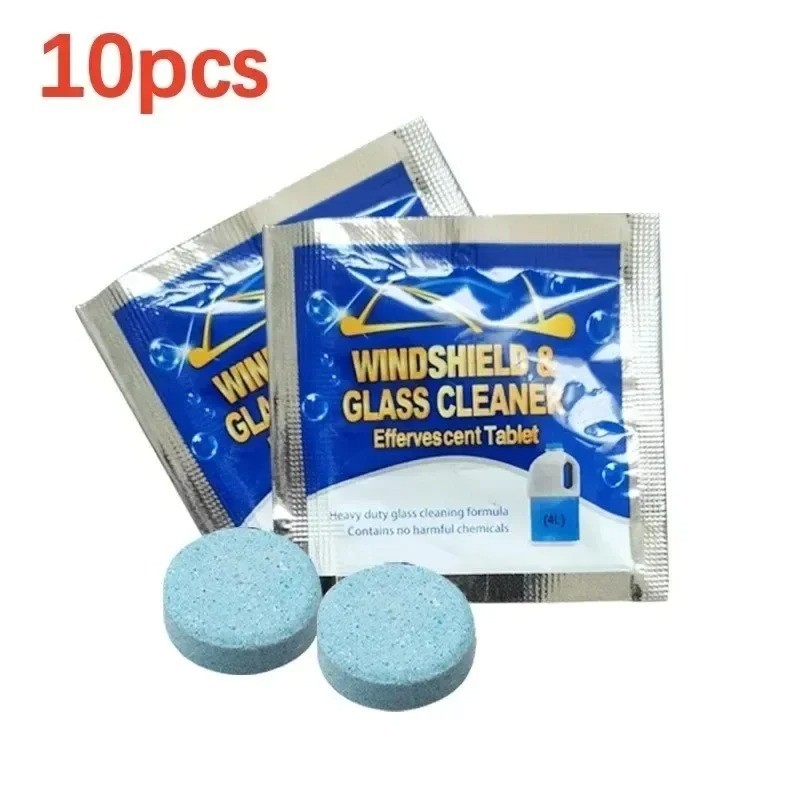 Car Windshield Cleaning Tablets Effervescent Glass Cleaner Washer Fluid