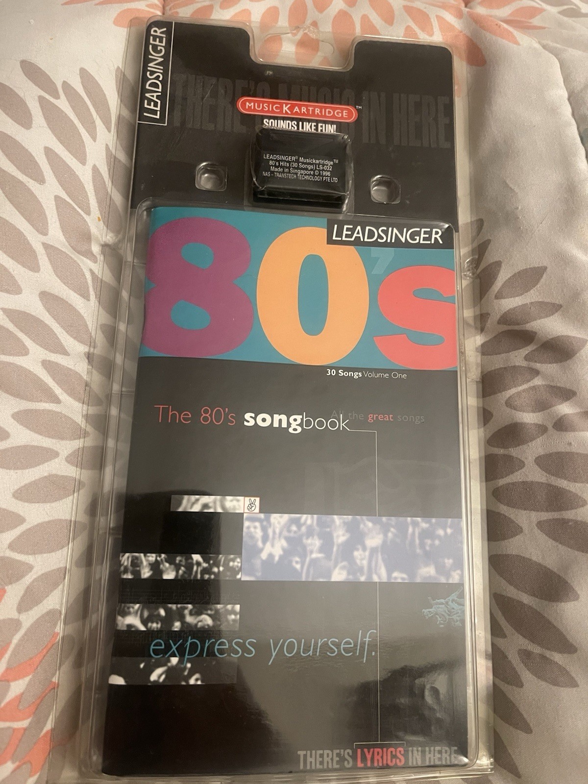 LEADSINGER Digital Music Kartridge LS- 032 1996 Karaoke 80’s Songs