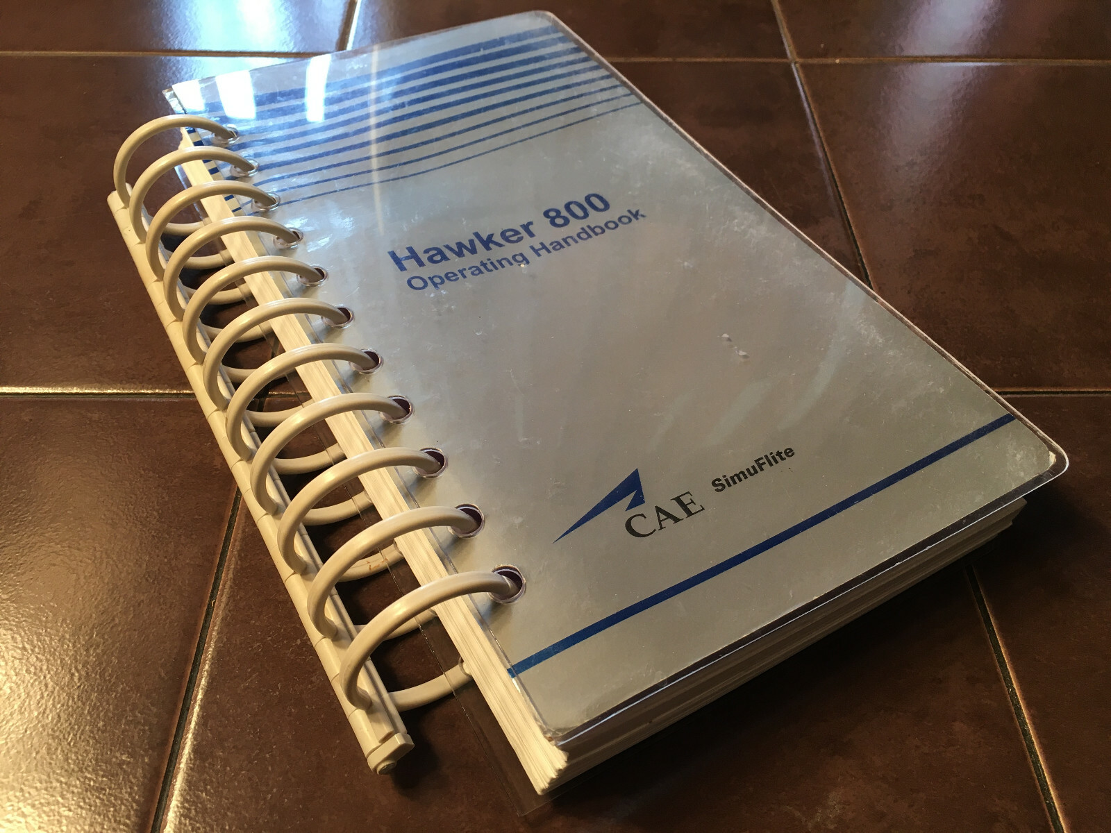 CAE SimuFlite Hawker 800 Operating Handbook