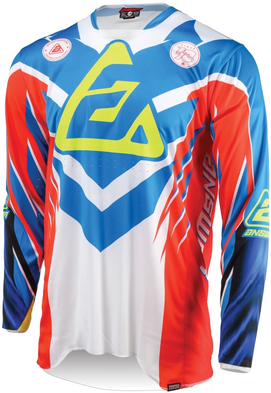 Answer 442663 25 Elite Xotic Jersey Red/White/Blue Youth - Small