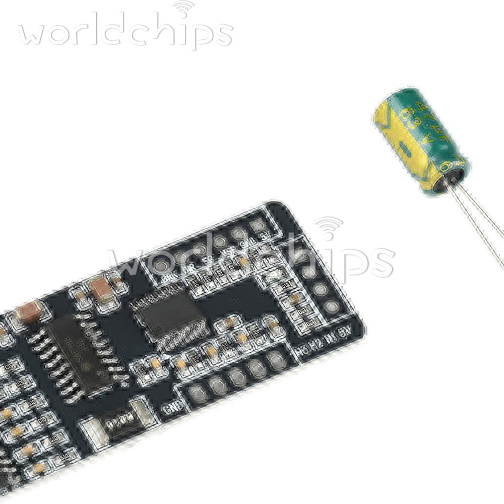 BLDC Hall Sensor 3Phase Brushless DC Motor Driver Board Speed Controller DC7-40V