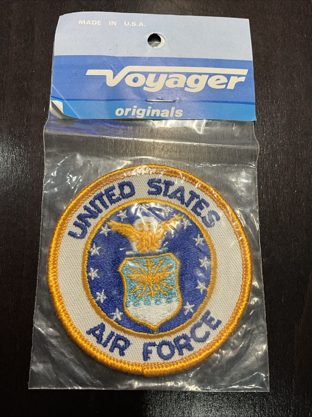 Original "United States Air Force" Jacket Merrow Edges Patch