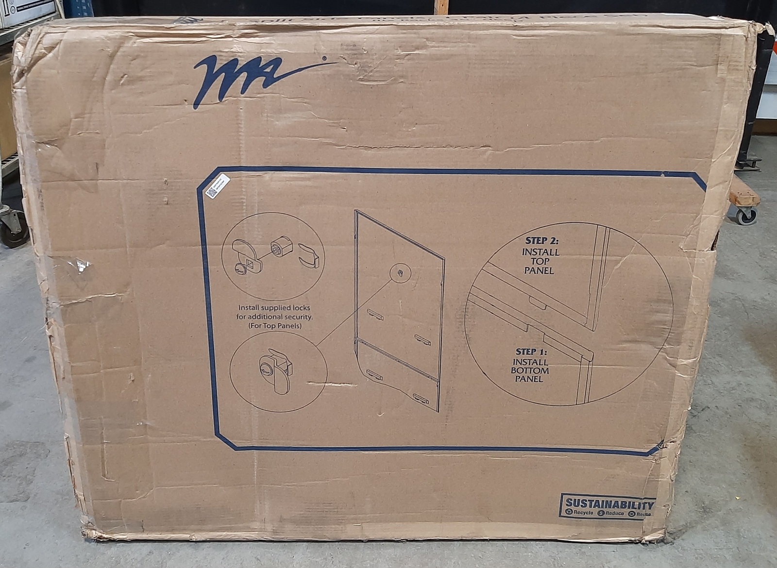 Middle Atlantic Products Split Side Panels 36" Deep 1 Pair (4pc Set) SPN-44-36