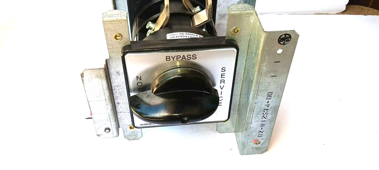Salzer S825US1A6834-01 , 12-810060-00 Rotary Bypass Switch