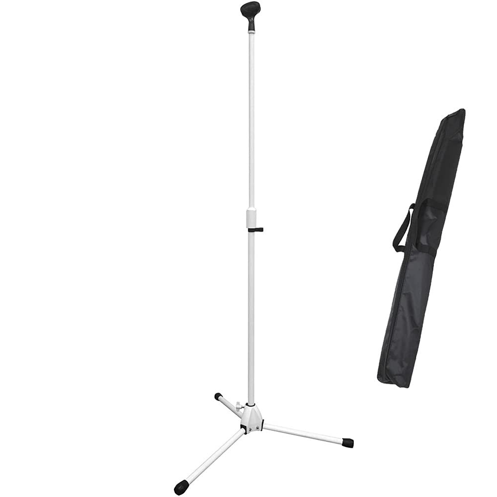 KC MCS-4400 WH Straight Microphone Stand White with Soft Case Japan Import