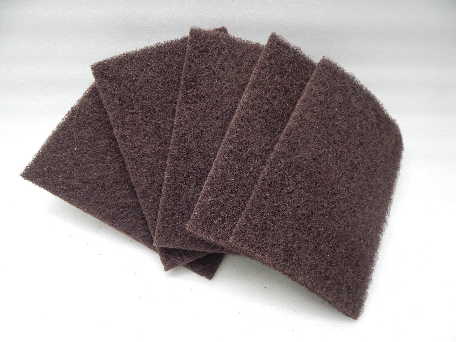 EDGE BUSTER  5 General Purpose hand pads compared to scotchbrite 7447 6x9