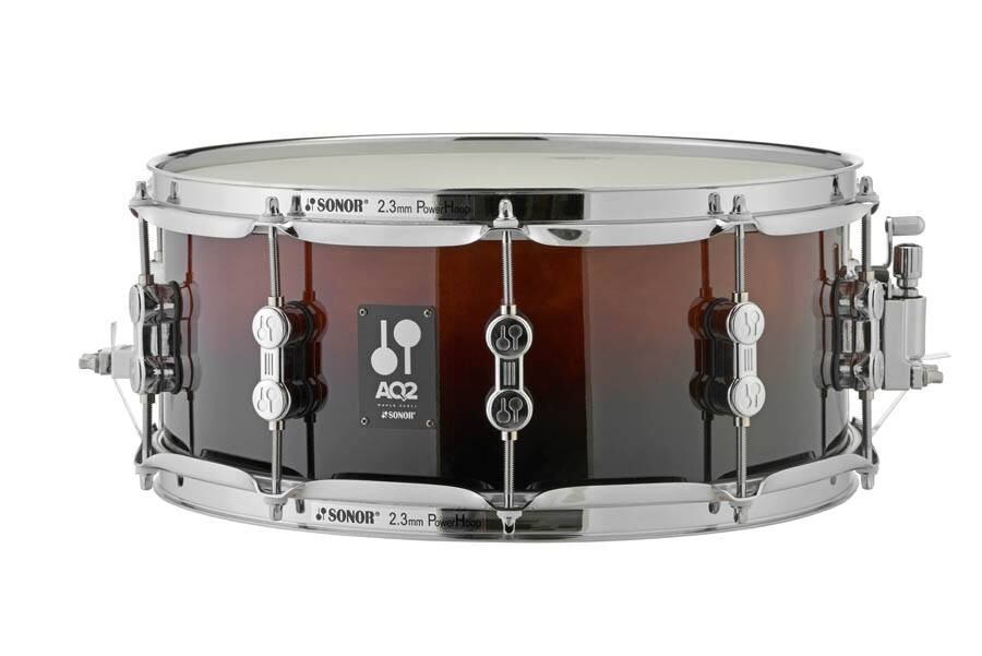 Sonor AQ2 Series 13x6" Brown Fade Snare Drum | Maple | WorldShip NEW Auth Dealer