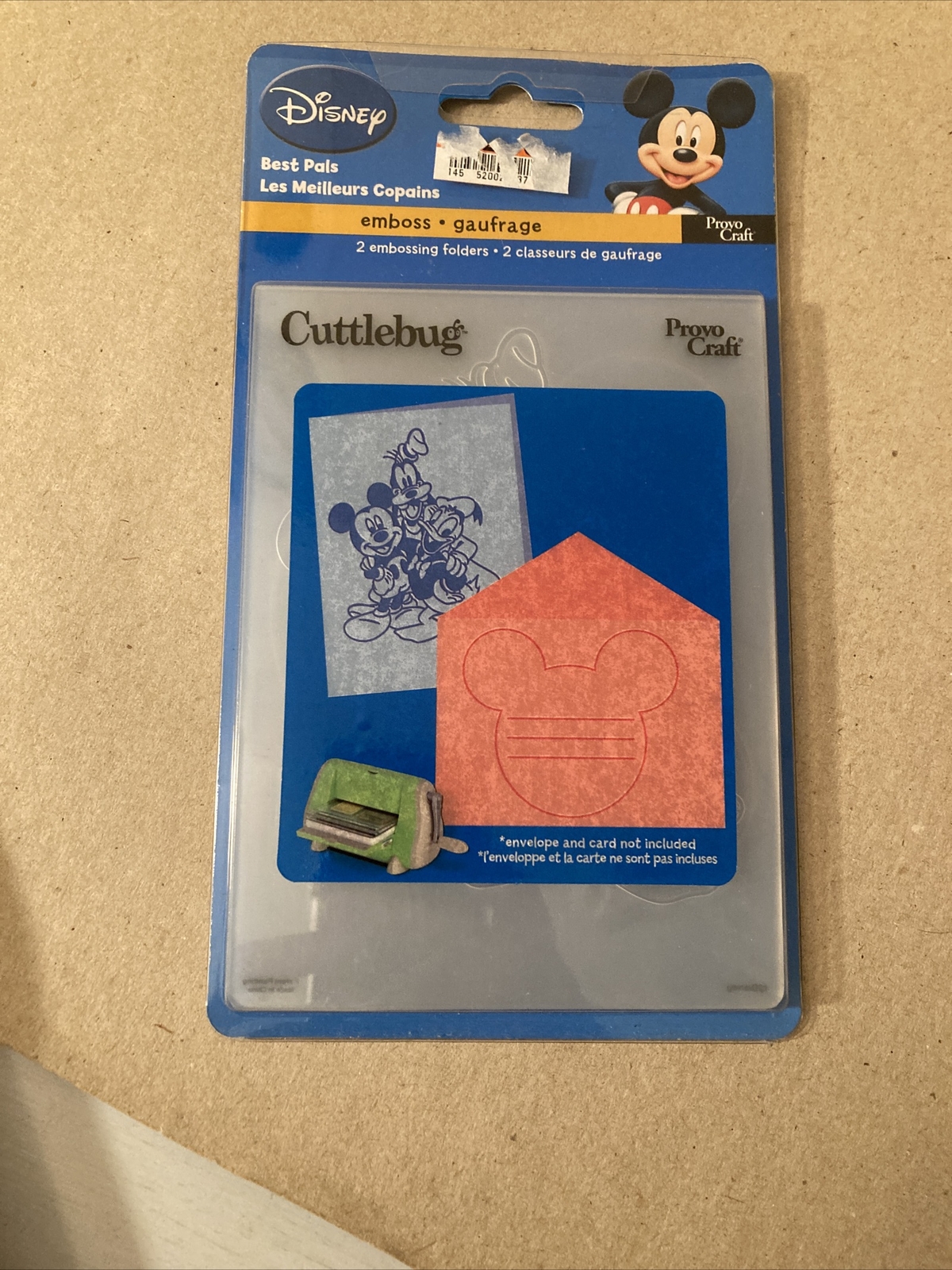 DISNEY MICKEY MOUSE ARIEL NEMO CUTTLEBUG CUTTING DIE PROVO CRAFT (7)