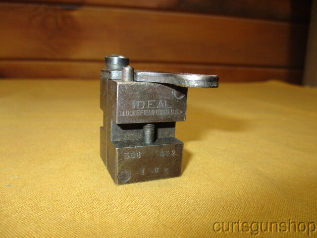 Ideal Bullet Mold Block with Sprue Plate No 358-432 for 38/357 Caliber