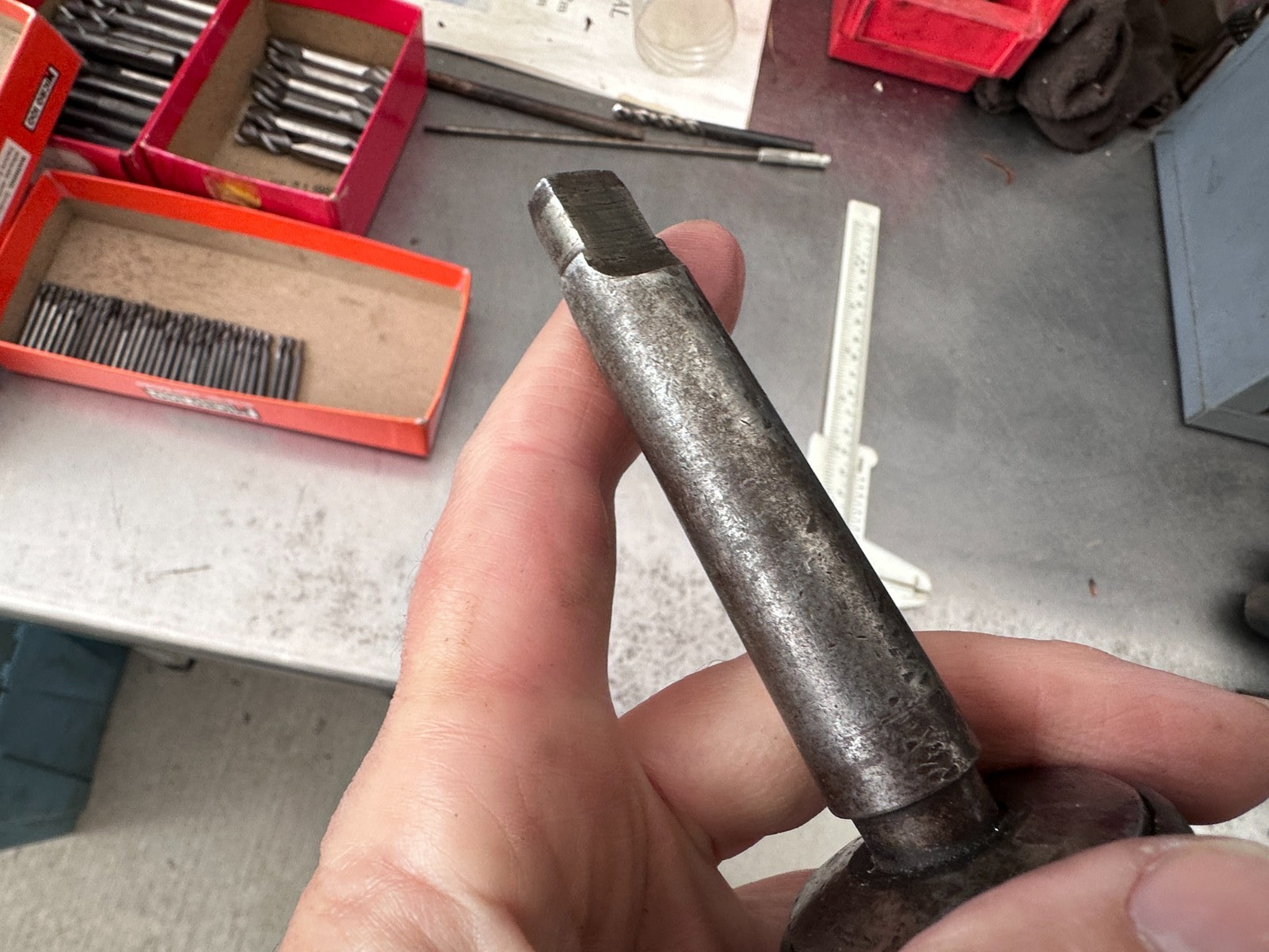 Jacobs No 32 Drill Chuck, 0-3/8" Capacity, #2 MT Shank, Chuck Key Included