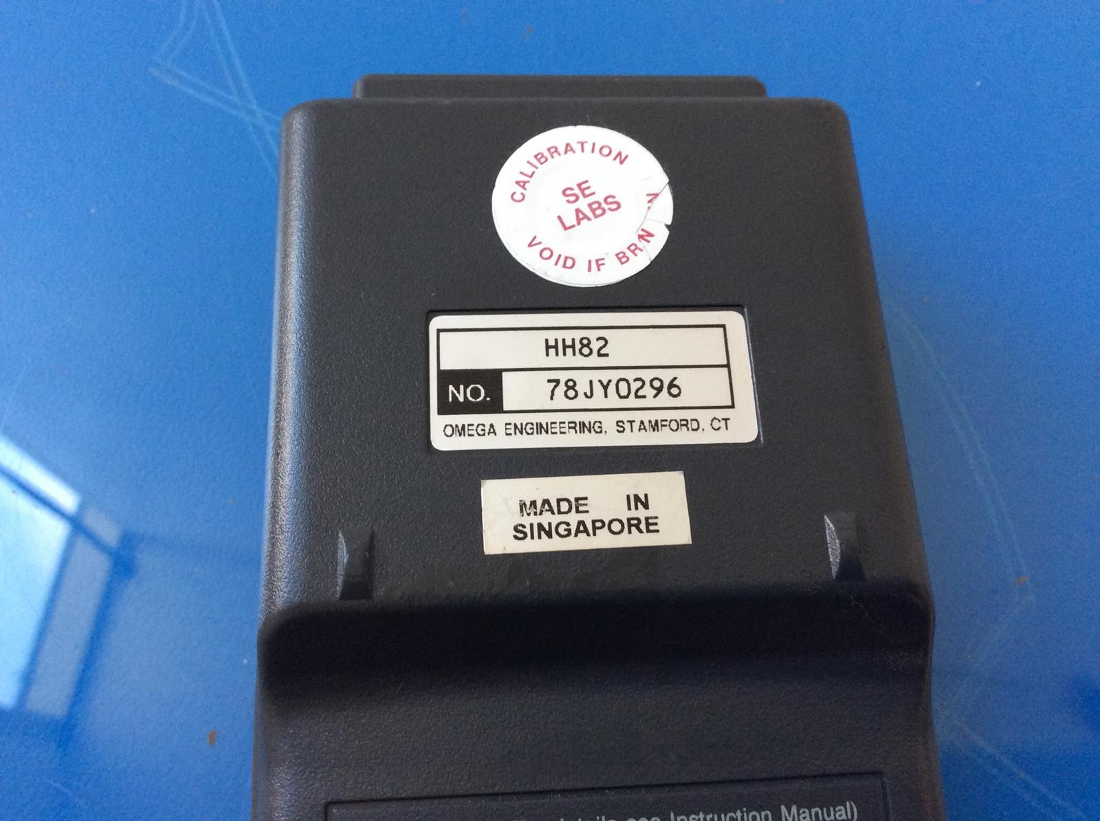 OMEGA HH82A DIGITAL THERMOMETER
