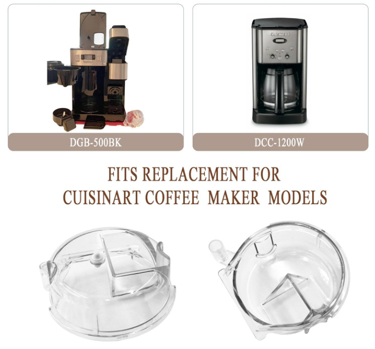 Cuisinart Coffee Maker Clear Grinder Assembly Replacement Lid DG - USA