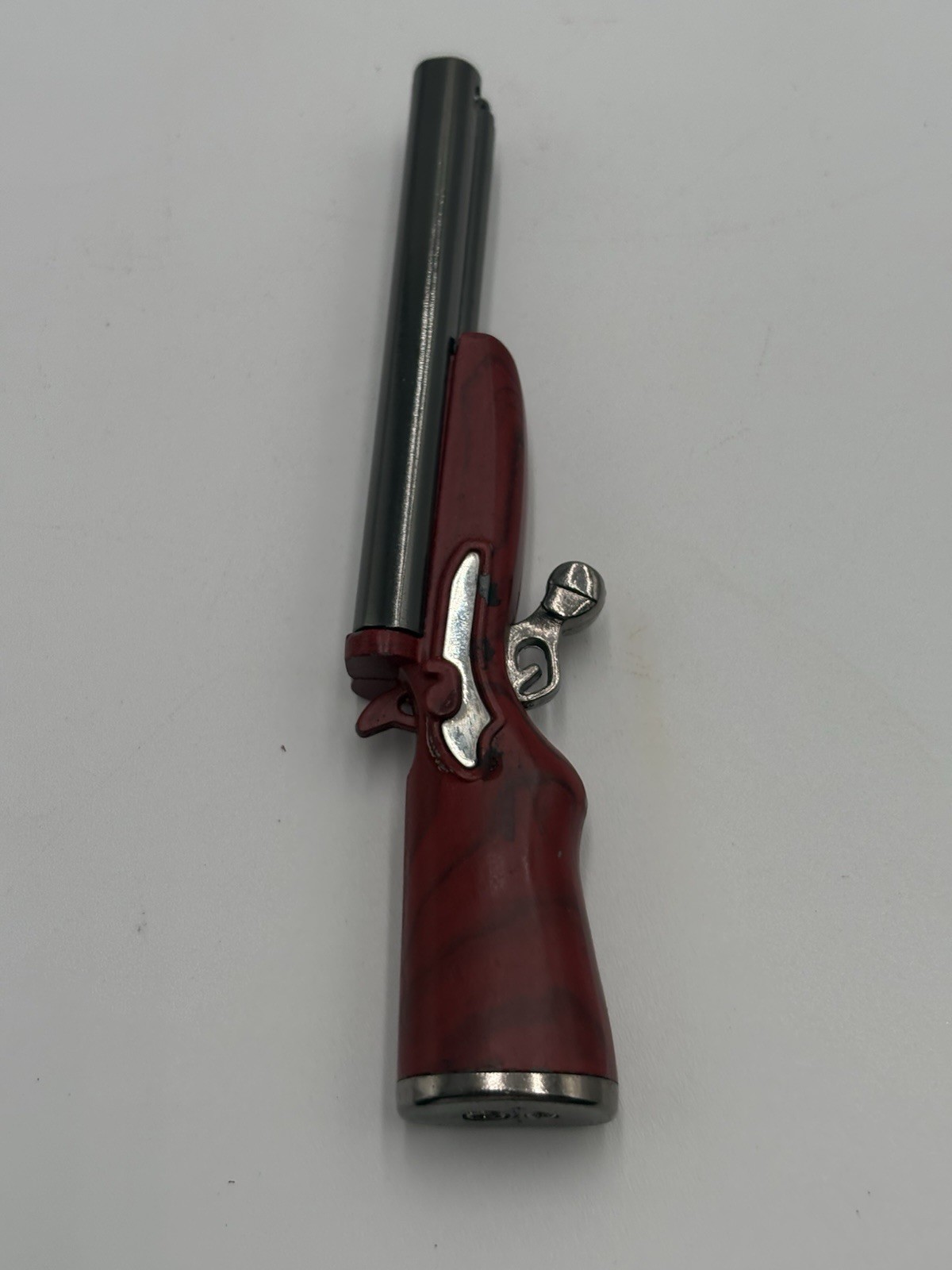 Vtg Lighter Double Barrel Shotgun
