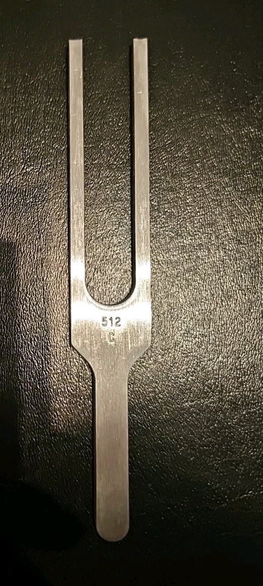 ONE (1) CAROLINA SMALL TUNING FORK 97-2265 512-C Hz *READ* 6 1/4" Long