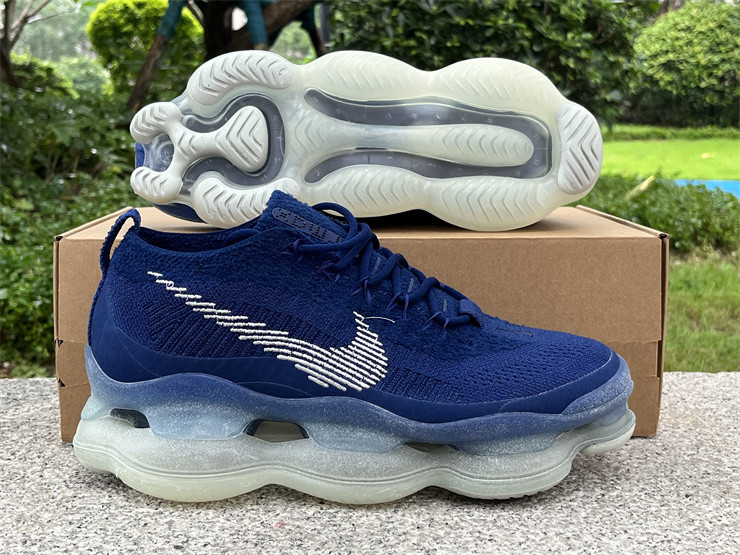 Nike Air Max Scorpion Flykint Men's Athletic Casual Trainers Blue