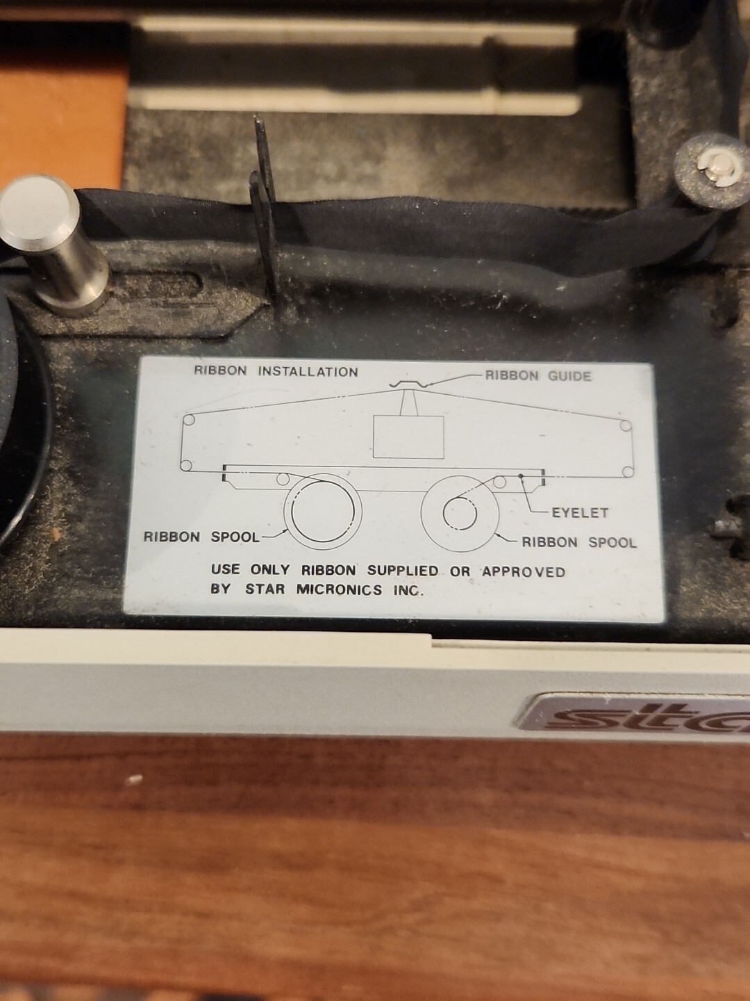 Star Gemini 10X Dot Matrix 9pin Printer Vintage