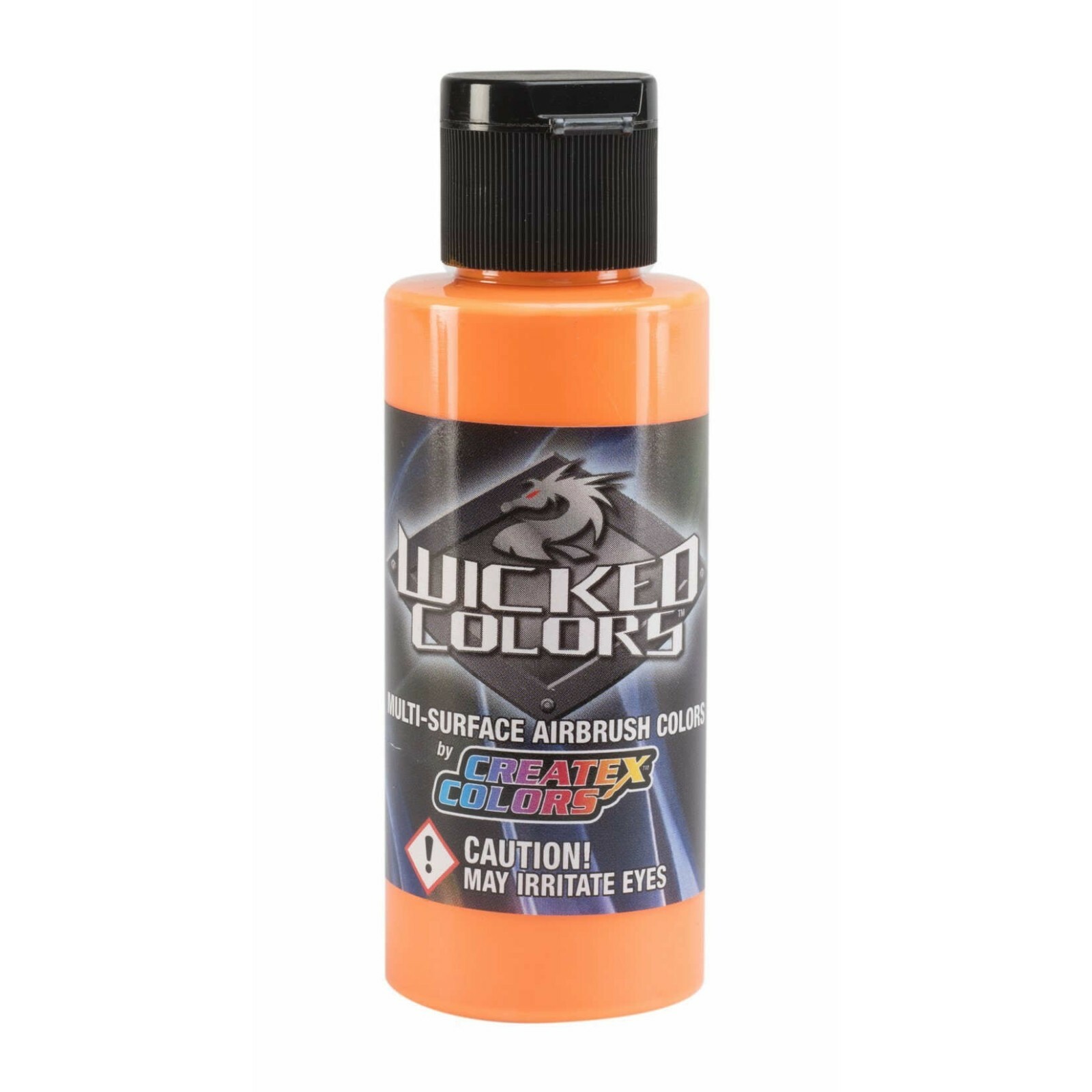 Createx Wicked Colors W025-02 Fluorescent Sunburst 2oz. For Airbrush Paint