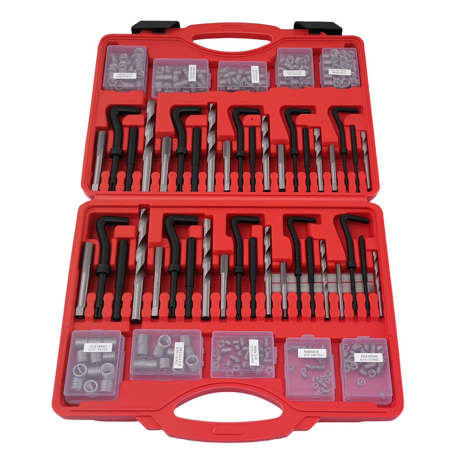 338Pcs SAE Metric Automotive Thread Repair Kit for Engine Strip Restore Kits