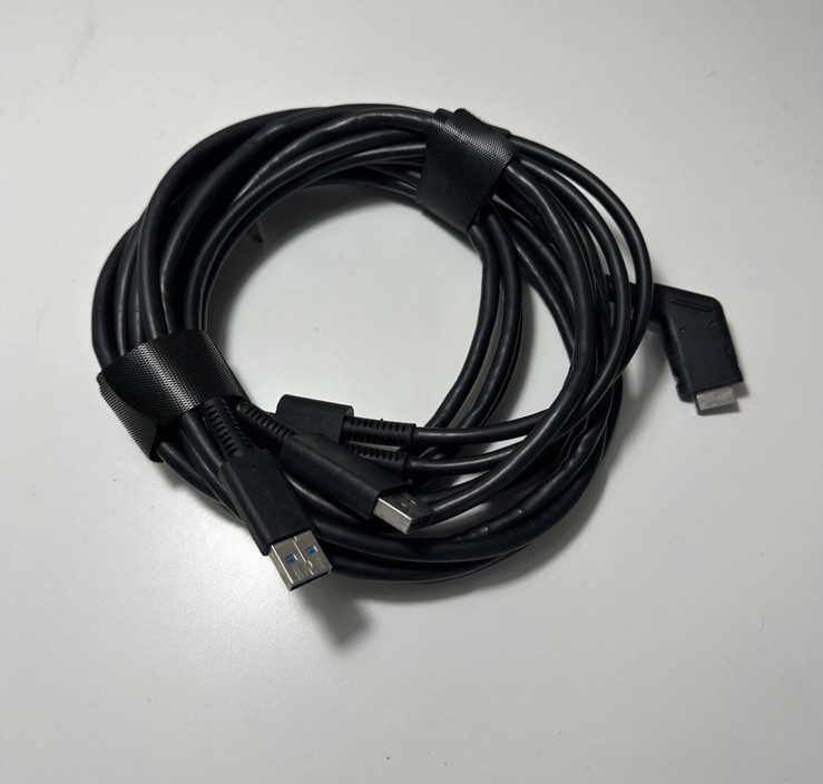 Genuine Oculus Rift S PC-Powered VR Gaming Headset Wired CABLE ONLY Working A3