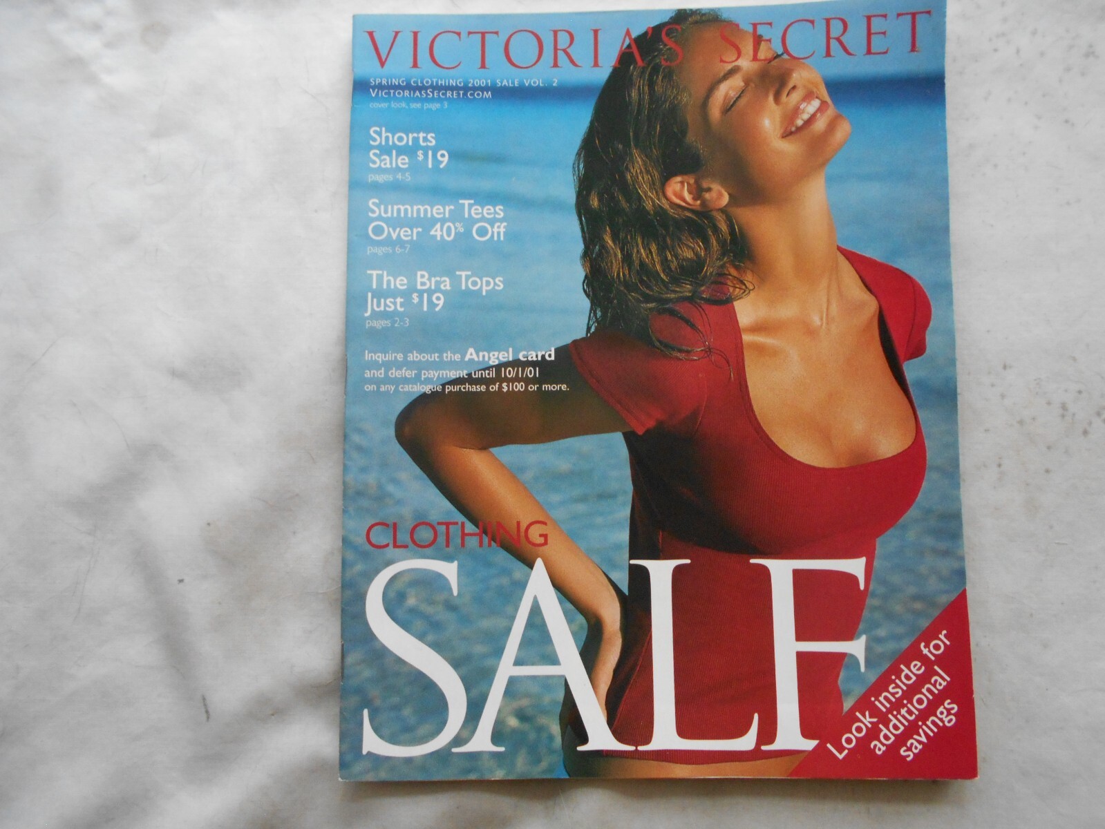 VICTORIA'S SECRET-CLOTHING SALE-2001 VOL.2