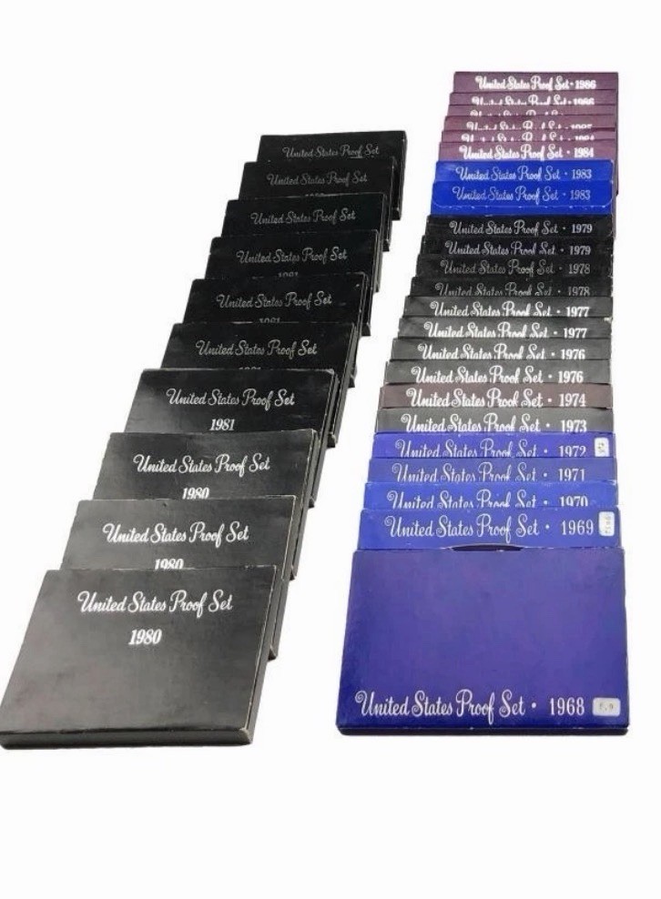 Estate Sale Lot ~ US Proof Sets ~