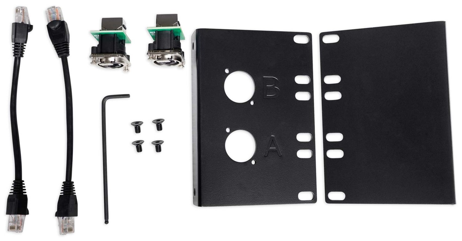 PRESONUS NSB 8.8 Rack Mount Kit w/2) Blank Panels+Ethercon jack Panel+2) cables