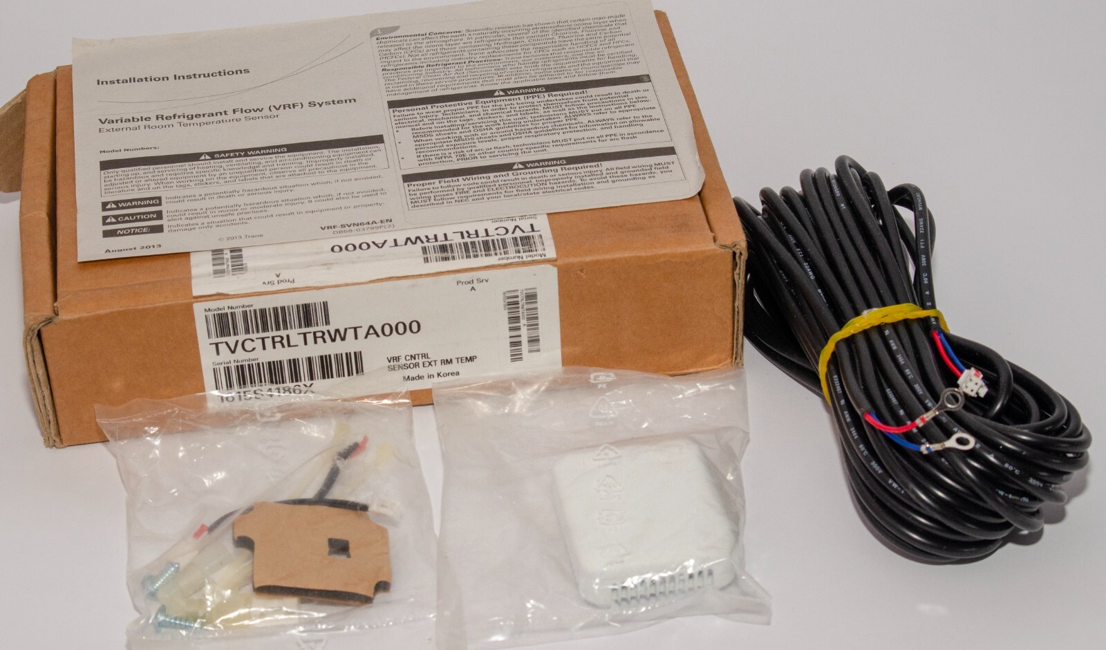 Ingersoll Rand VRF Ext. Room Temp Sensor for Trane (TVCTRLTRWTA000)