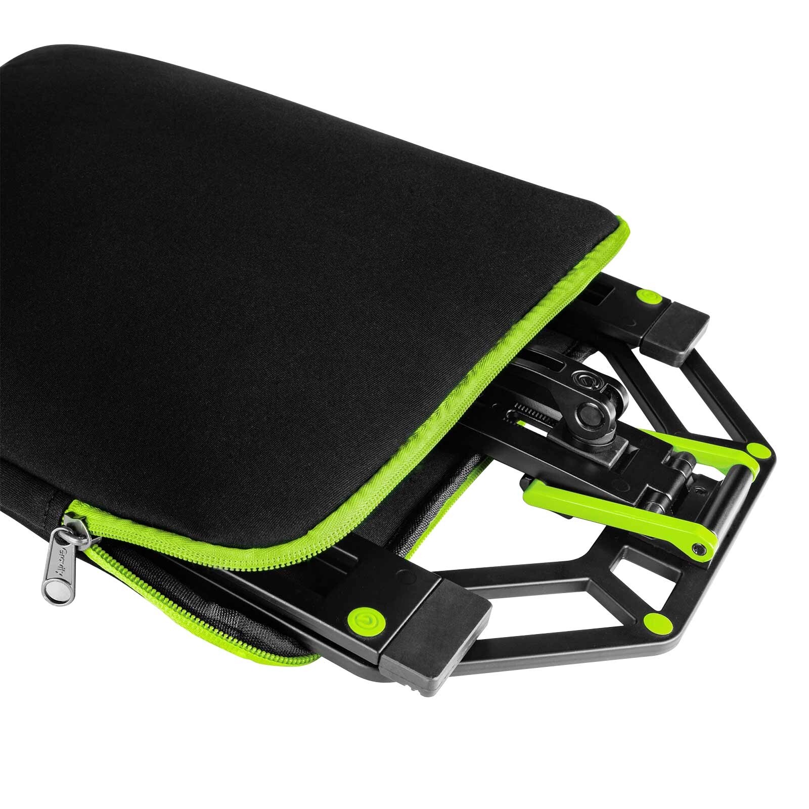 Gravity GLTS01BSET1 Adjustable stand for Laptops & Controllers w Protection Bag