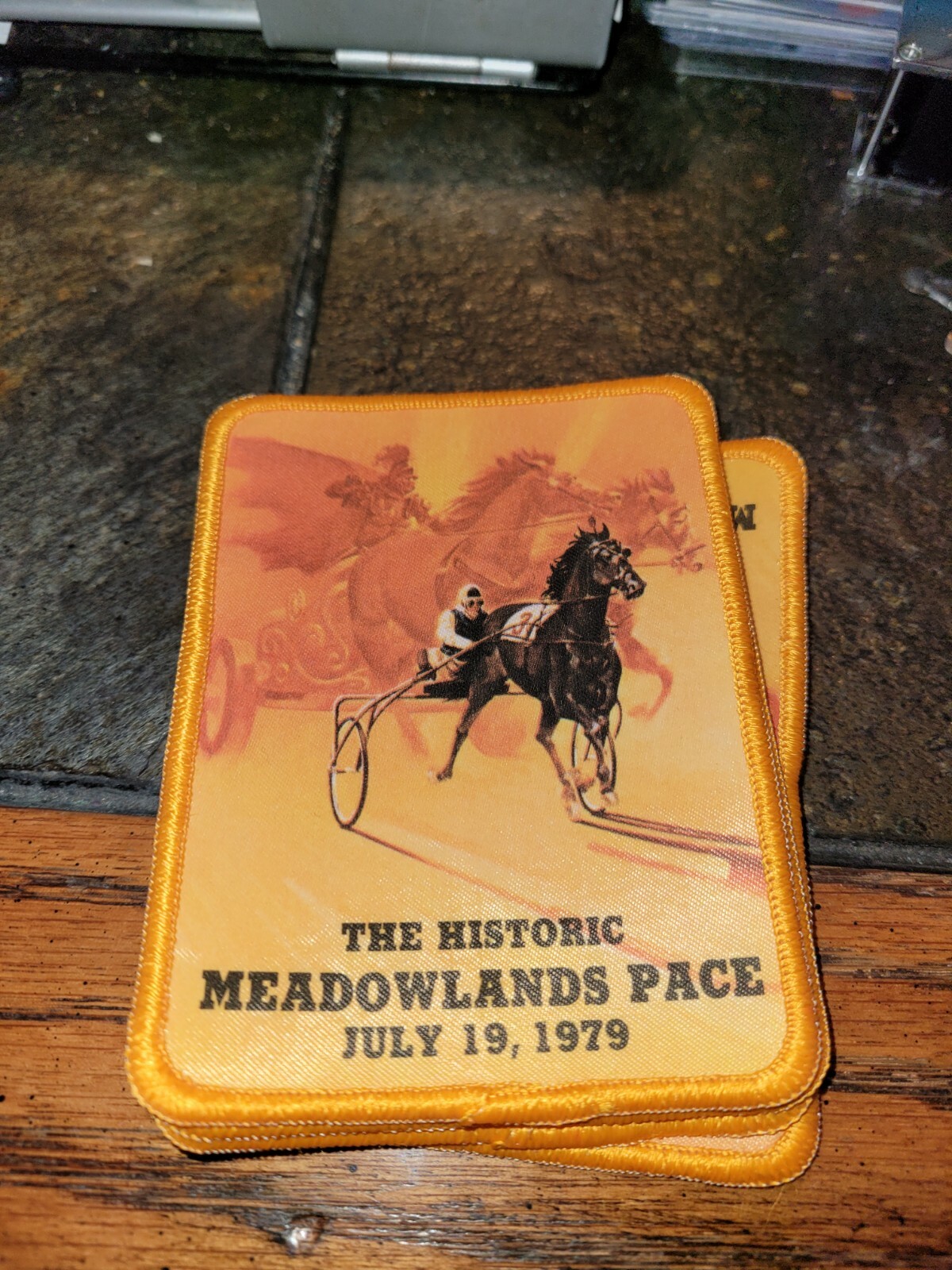 THE HISTORIC MEADOWLANDS PACE 1979 PATCH JULY 19,1979