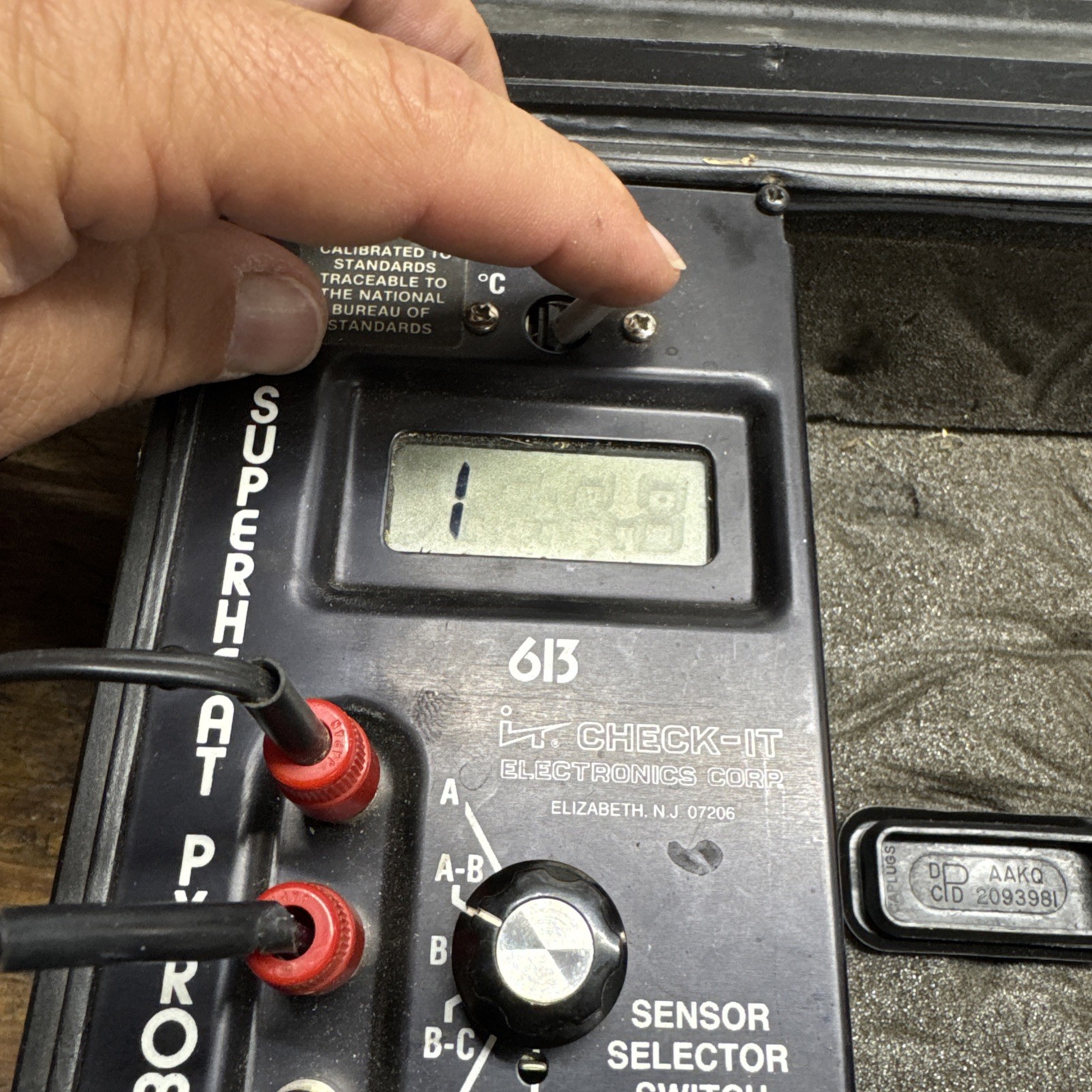 CHECK IT ELECTRONICS 613 SUPERHEAT PYROMETER