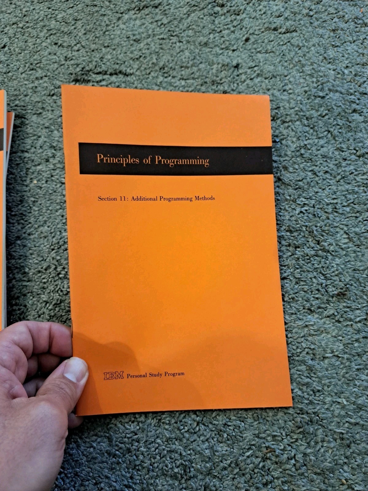 IBM Personal Study Program Principles of Programming