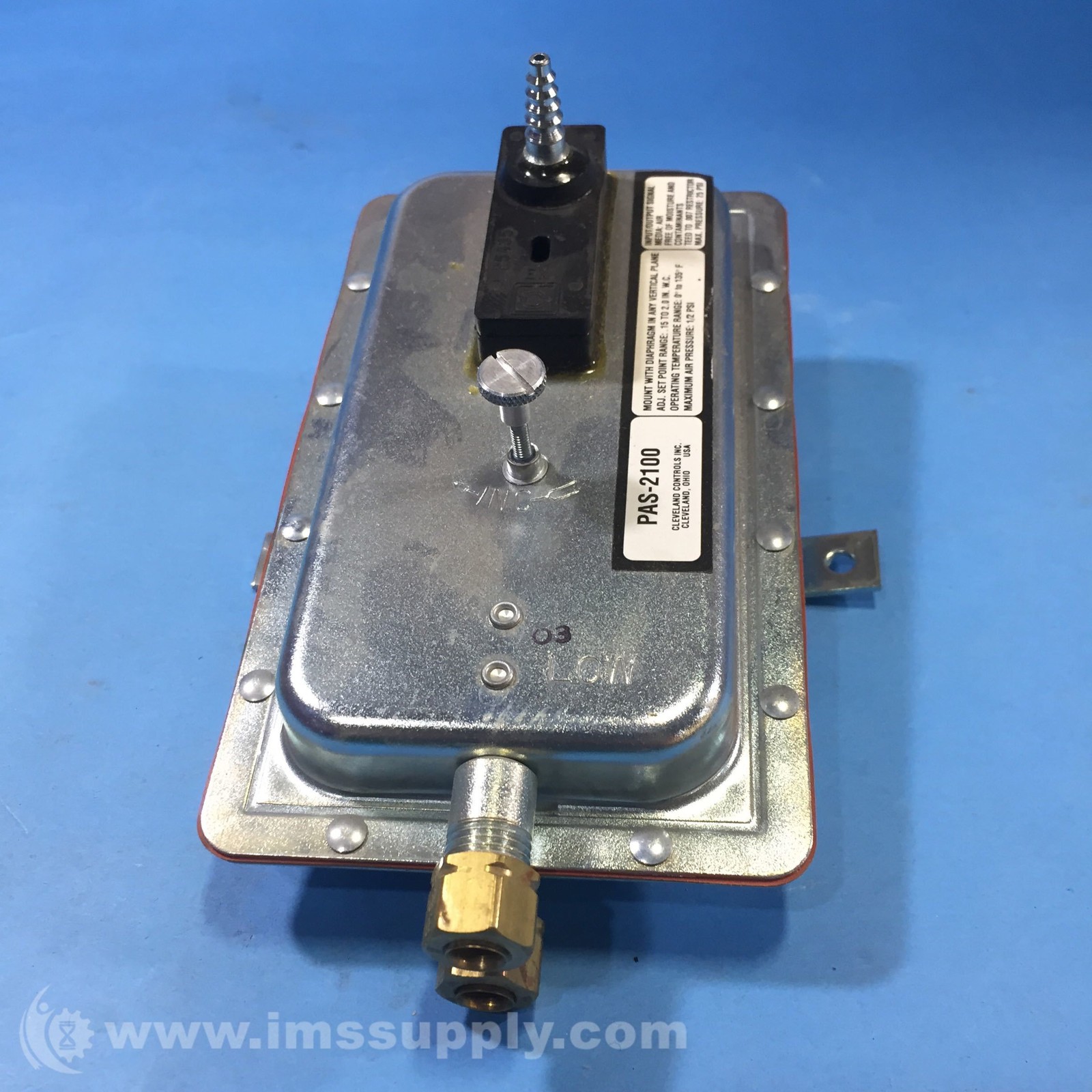 Cleveland Controls PAS-2100 Pneumatic Sensing Switch FNOB