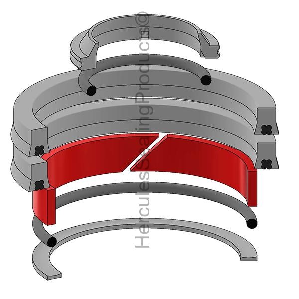 Hood Seal Kit 760056 - Fits Various Models - Quality Replacement Parts