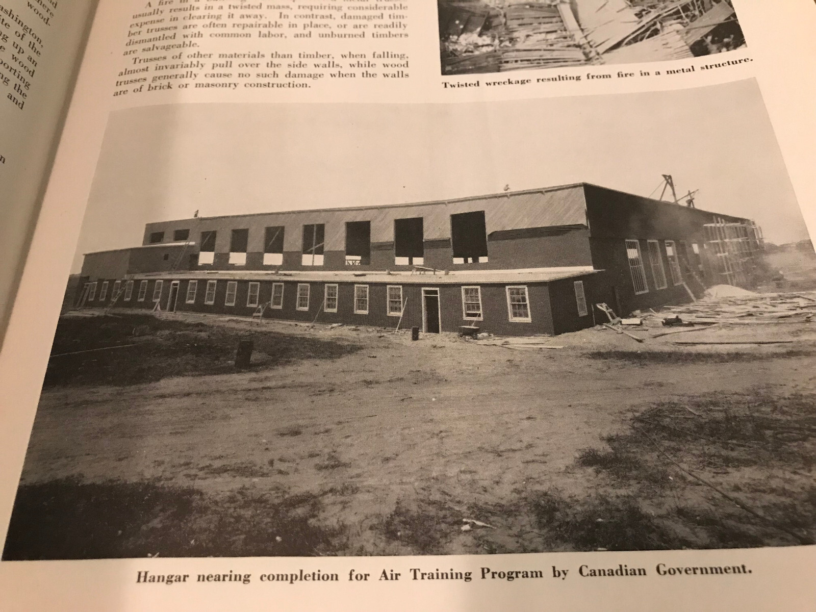 1941 Airplane Hangar Construction Manual