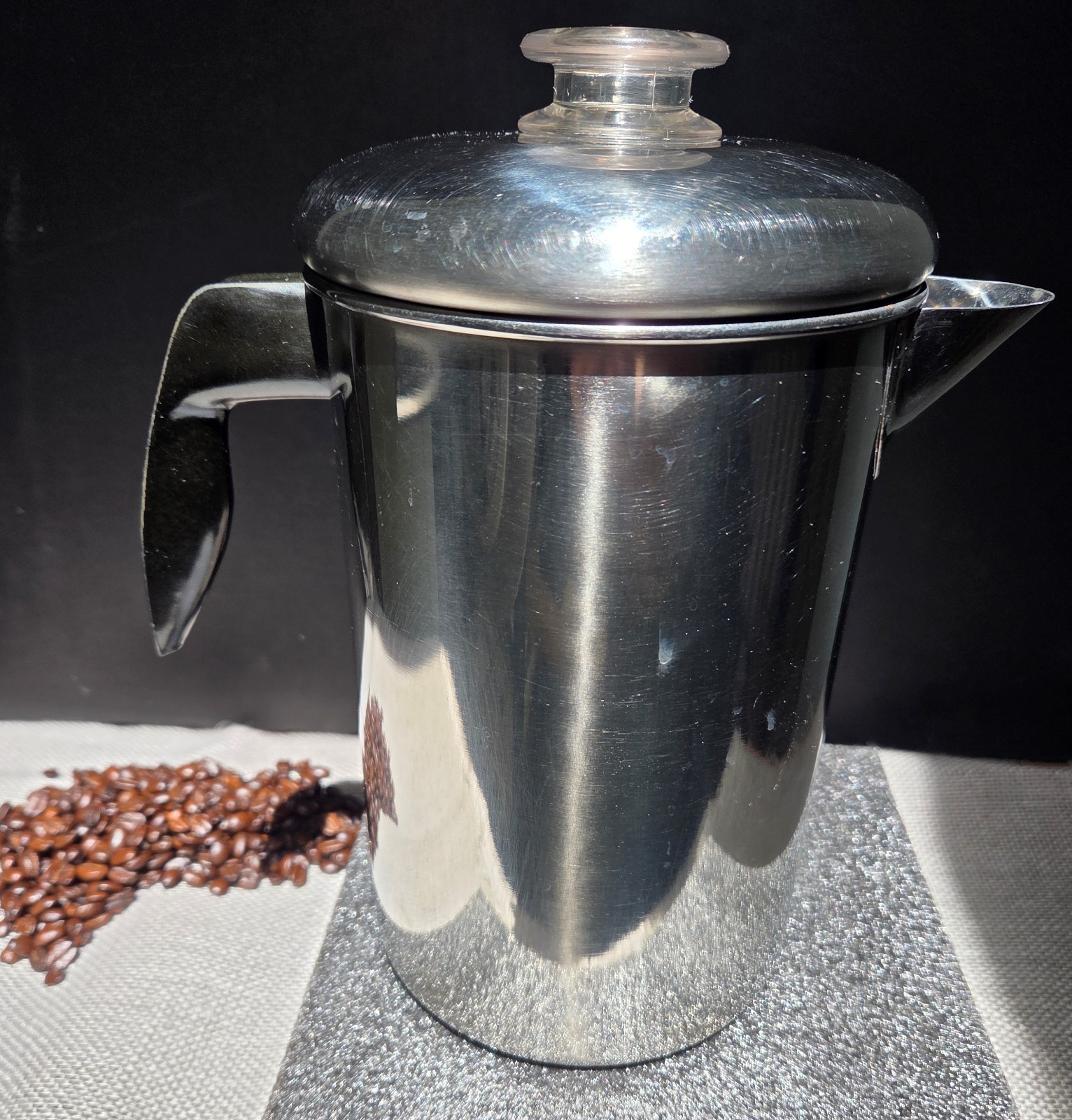 Farberware 12 Cup Stovetop Coffee Percolator Complete w See thru Knob