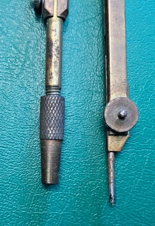 Vintage Draughtsman Technical Drawing Engineers Tools Bundle - Brass / Steel