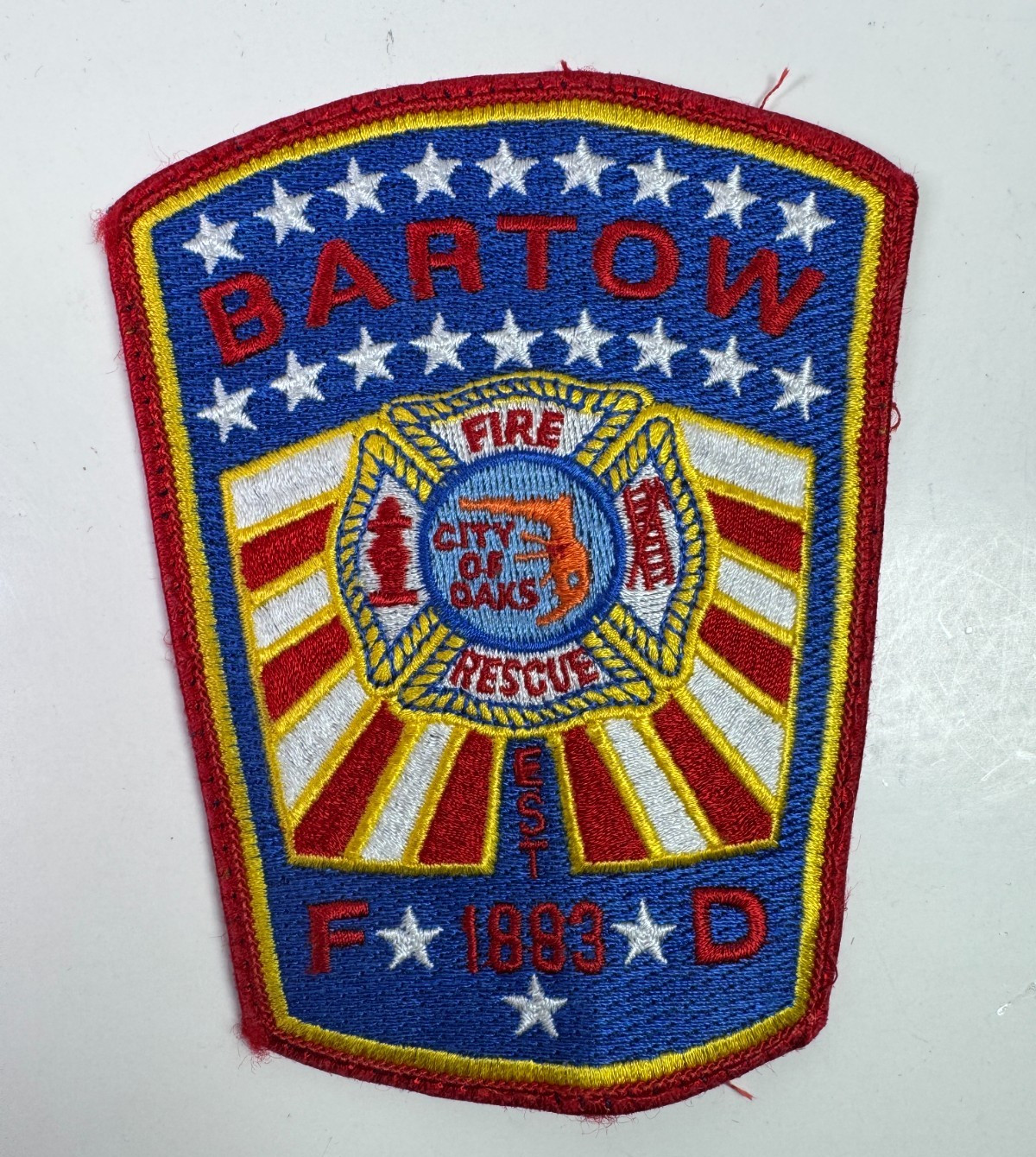 Bartown Fire Rescue Florida FL Patch S9