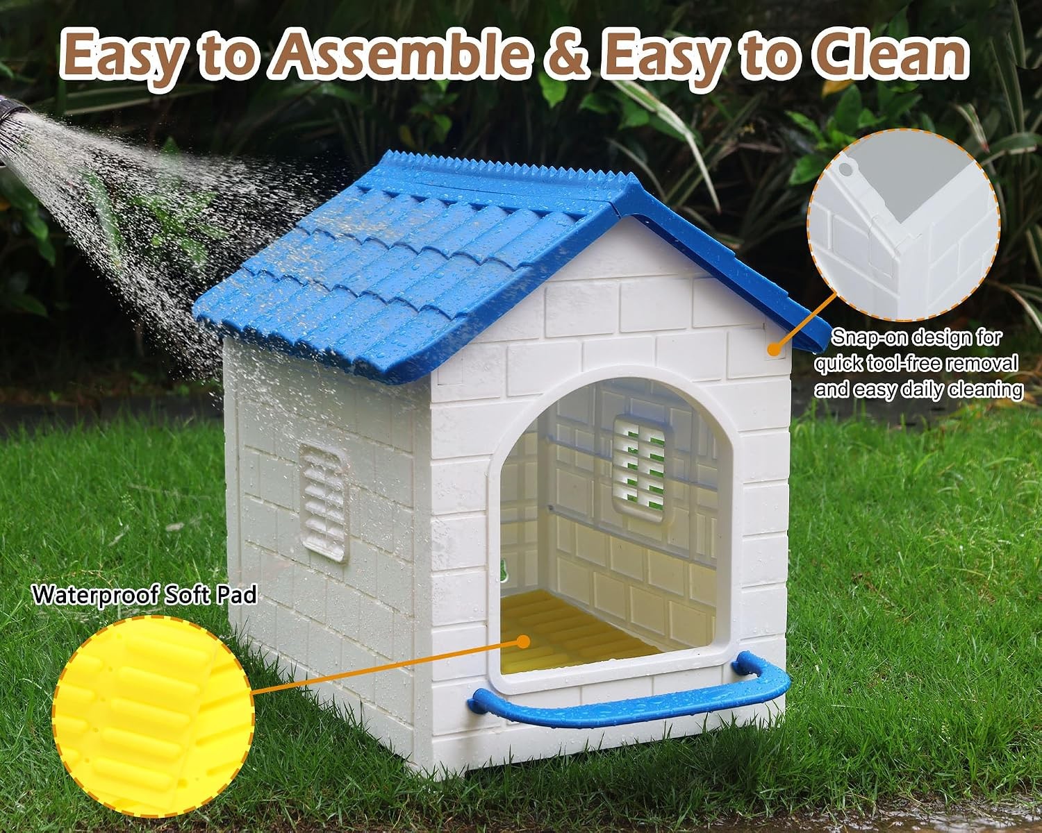 Nesting Box for Chicken Plastic Single Compartment Chicken Nesting Box