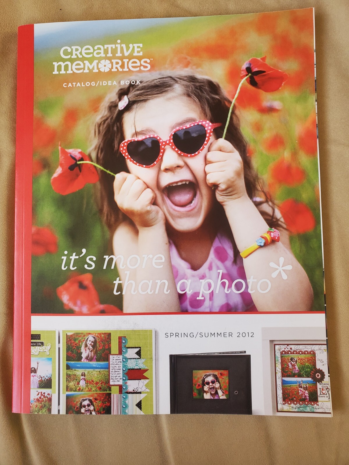 Creative Memories Storybook Product Catalog Consultant 2012 Spring/Summer