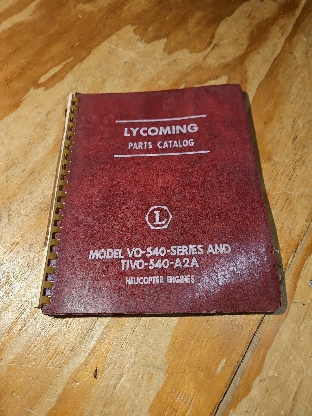Lycoming Model VO-540 & TIVO-540-A2A Helicopter Engines Parts Catalog 1964