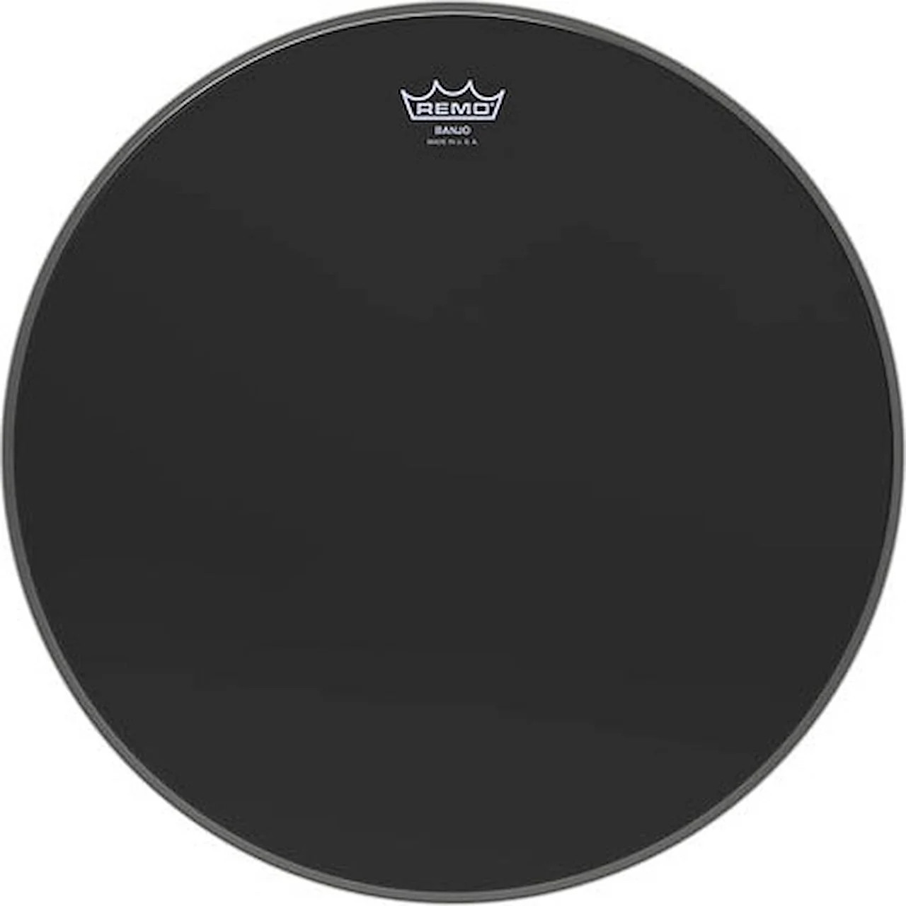 Banjo Head, Ebony, 11" Diameter, High Collar