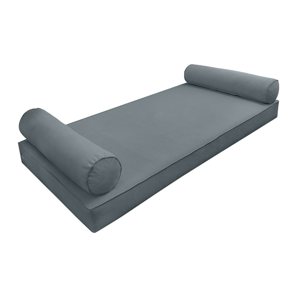 Model V5 TwinXL Velvet SamePipe Indoor Daybed Mattress Pillow Complete Set AD347