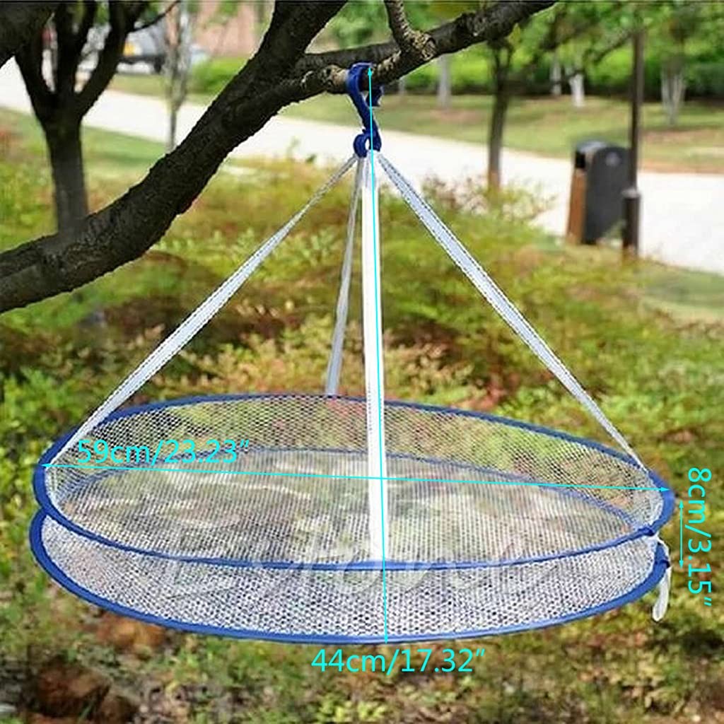 Quality Folding Drying Rack Hanging Clothes Laundry Sweater Basket Dryer Net