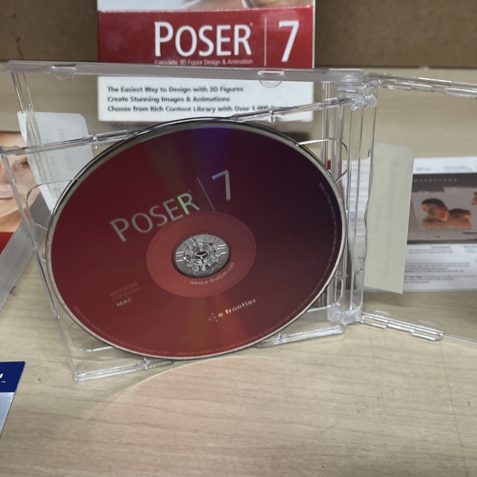 E frontier Poser 7 3D Figure Design & Animation Software Windows Upgrade
