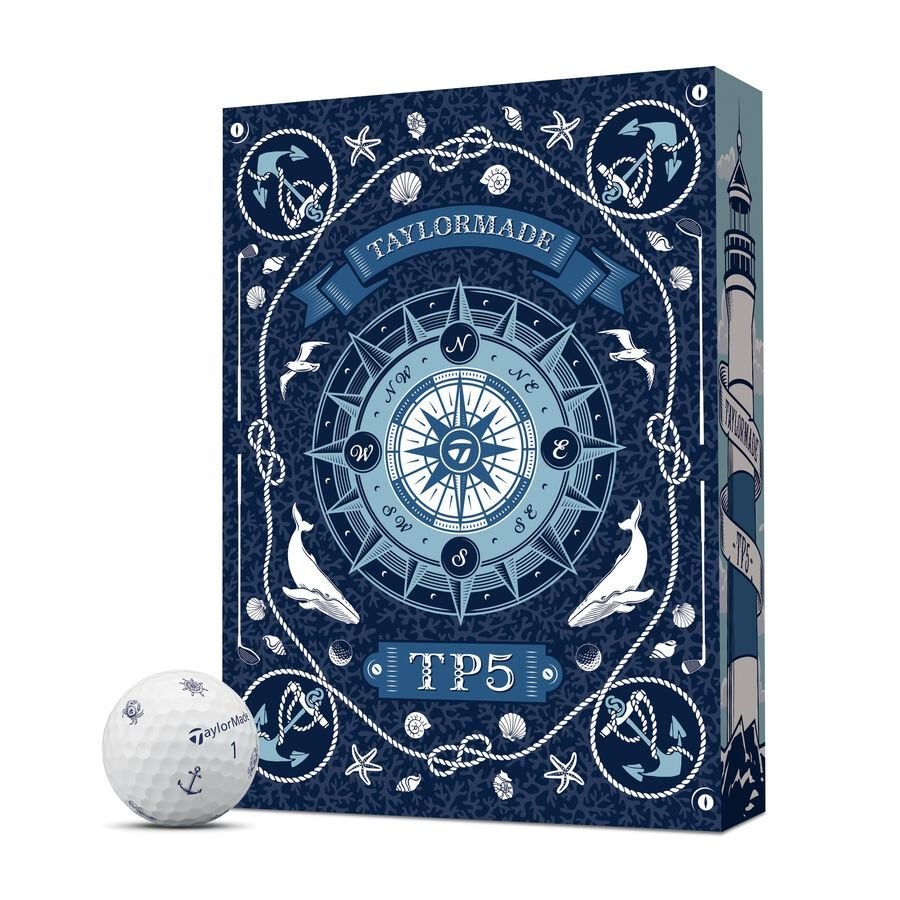 TaylorMade Limited Edition Sailor's Point TP5 pix One Dozen Golf Balls 2026
